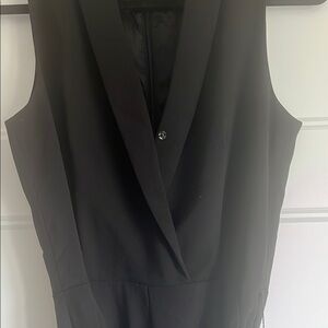 H&M Black Sleeveless Jumpsuit